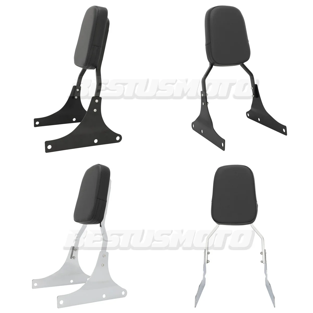 Motorcycle Backrest Sissy Bar For Harley Softail FXST FXSTC FLST FLSTC FLSTNSE FLSTSC EFI FLSTCI Fat Boy FLSTF EFI FLSTFI