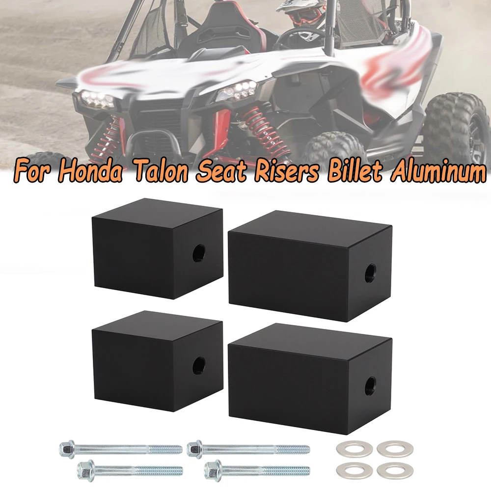 

Upgraded For Honda Talon Seat Risers Billet Aluminum High Quality Replace Accessories