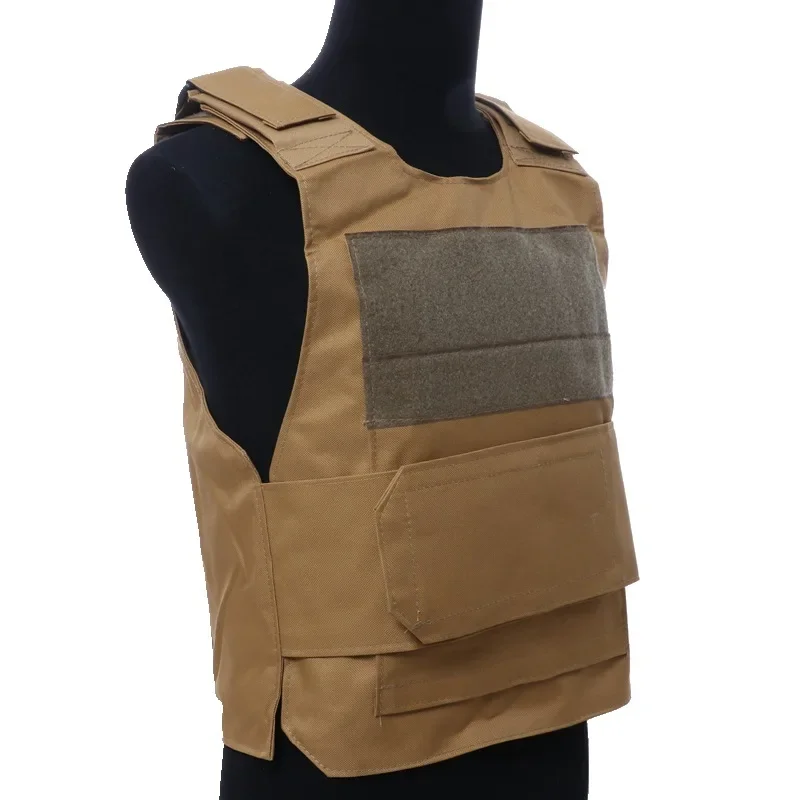 Security Guard Anti-Stab Tactical Vest with two Foam Plate  Miniature Hunting Vests  adjustable shoulder straps