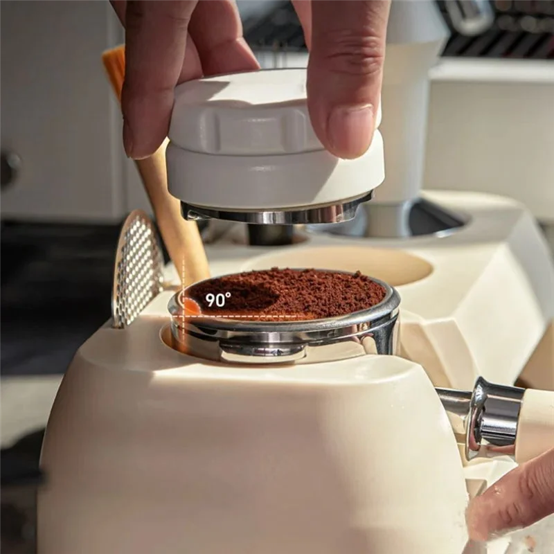A85I-51-58Mm Coffee Tamper Station Stand Universal Coffee Portafilter Storage Rack Coffee Dispenser Holder Base Coffee