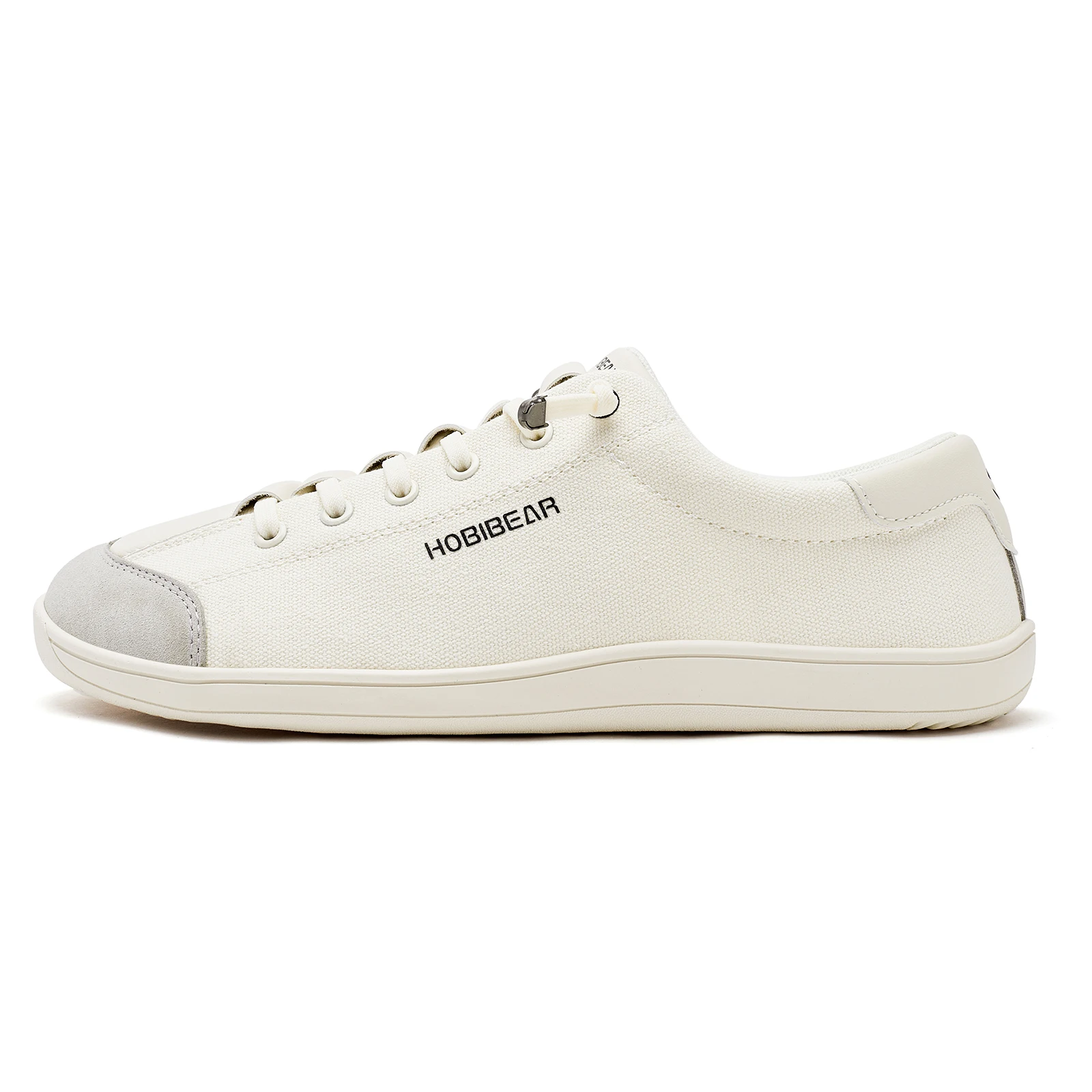 HOBIBEAR Barfußschuhe mit breiter Zehenbox für Unisex, minimalistische Canvas-Sneaker, leichte, verstellbare Slip-On-Wanderschuhe – Detail 24