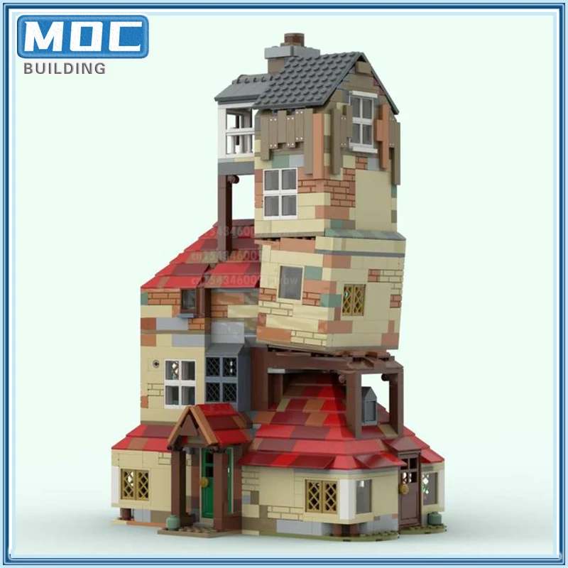 Movie Series In stock Attack On The Burrow MOC Harris Magic Modle Bricks Set Building Blocks Set Toys collections Gifts