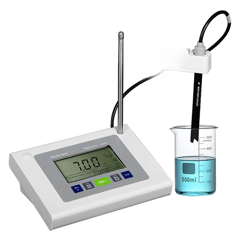 

Laboratory desktop acidity meter pH tester with LE438 composite electrode