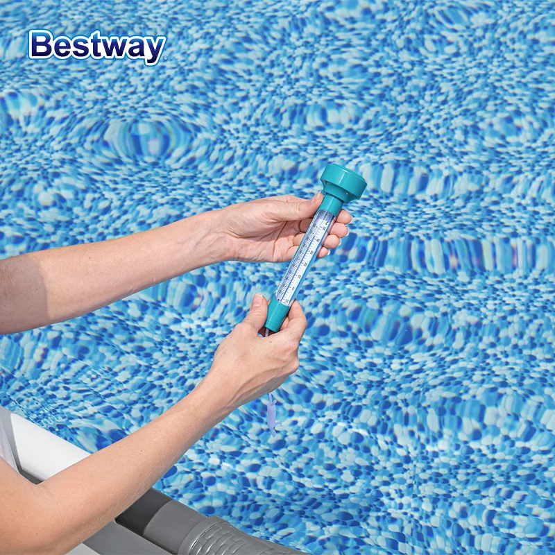 Bestway 58072 Floating Pool Thermometer, Floating Pool Thermometer, Pool Thermometer