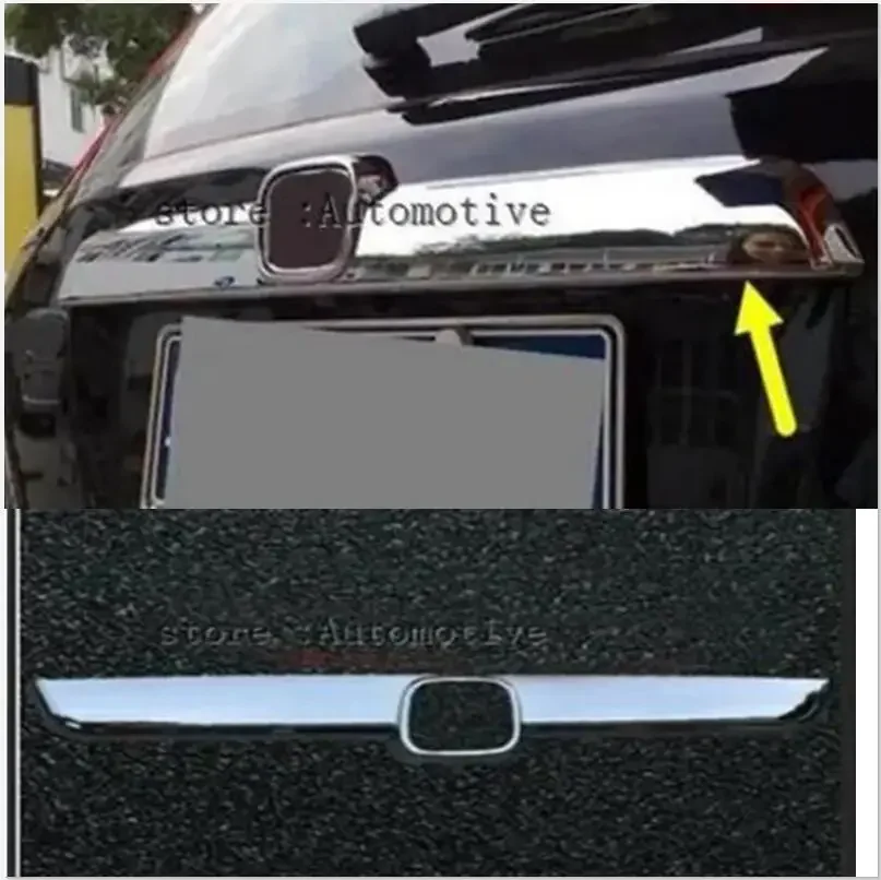 1pcs FOR Honda CRV CR-V 2007 2008 2009  Chrome  Rear Trunk Lid Cover Trim