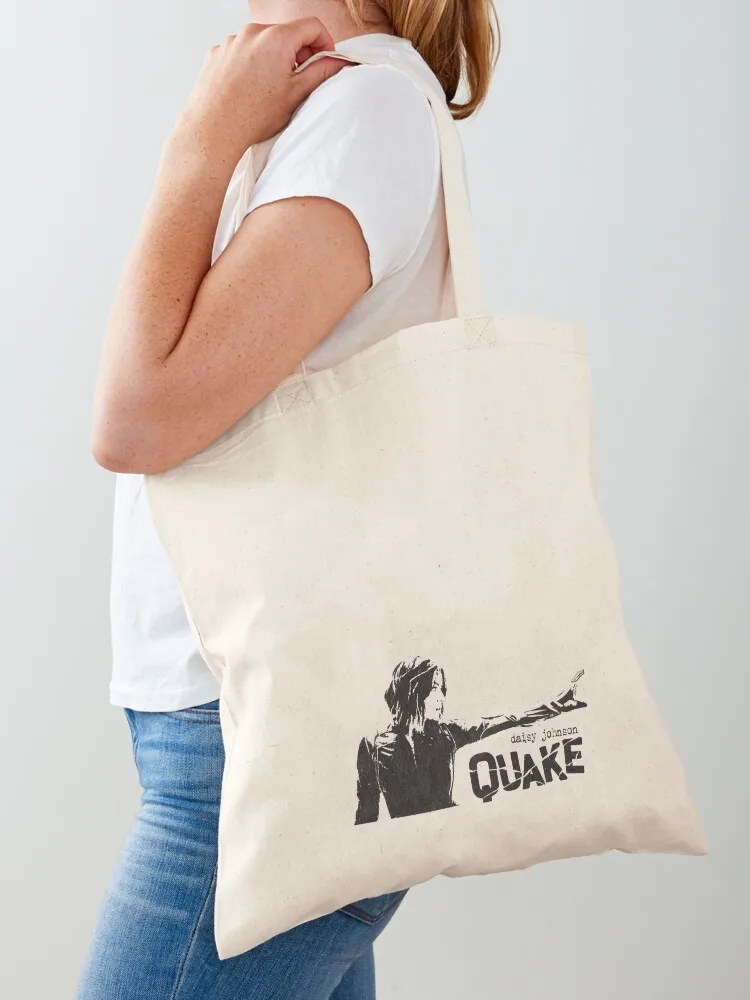 Quake Tote Bag custom bags shopper bag women canvas shopper bags