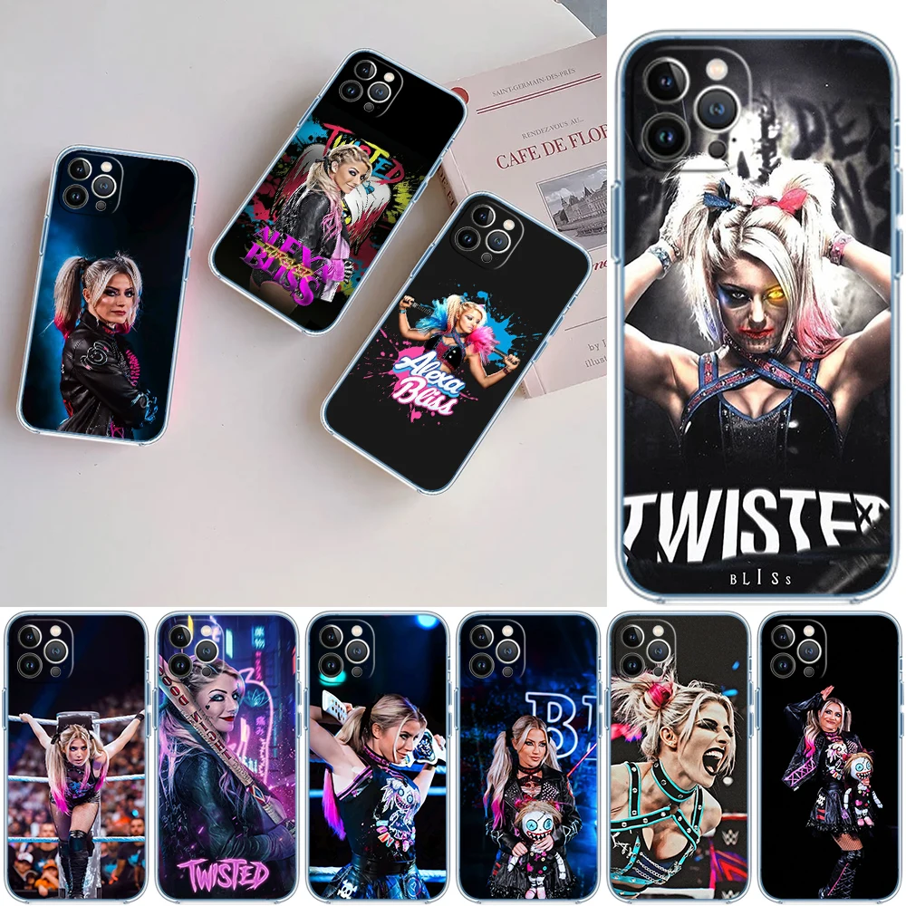 Étui de téléphone transparent souple Alexa Bliss KH4 pour Motorola Moto G7 G8 G9 G84 G85 G73 G24 G15 Z2 Play Power Plus