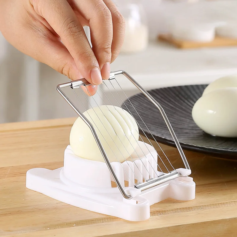 1Pcs Multifunction Kitchen Cut Egg Slicer Sectioner Cutter Mold Flower Edges New Egg Shaper Kitchen Accessories High Quality