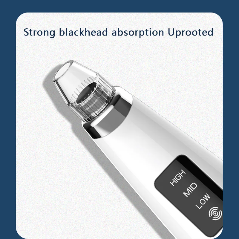 5-Kopf-Entfernung Reiniger Vakuum Elektrische Absaugung Gesichts Akne Entferner Extractor Tool Kit Elektrische Mitesser Entferner Vakuum