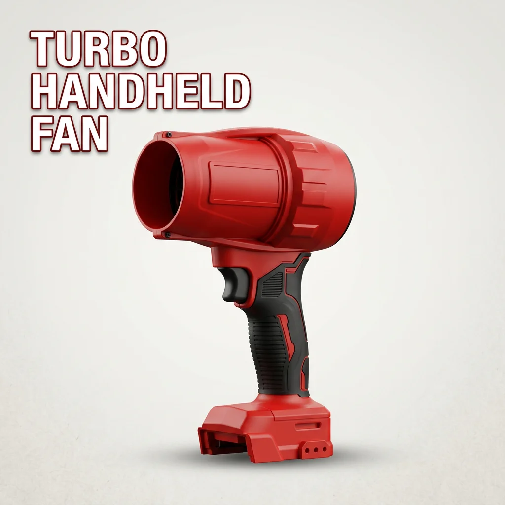 Power Tools Yard - Soffiatore d'Aria Turbo Portatile, Ventilatore Potente