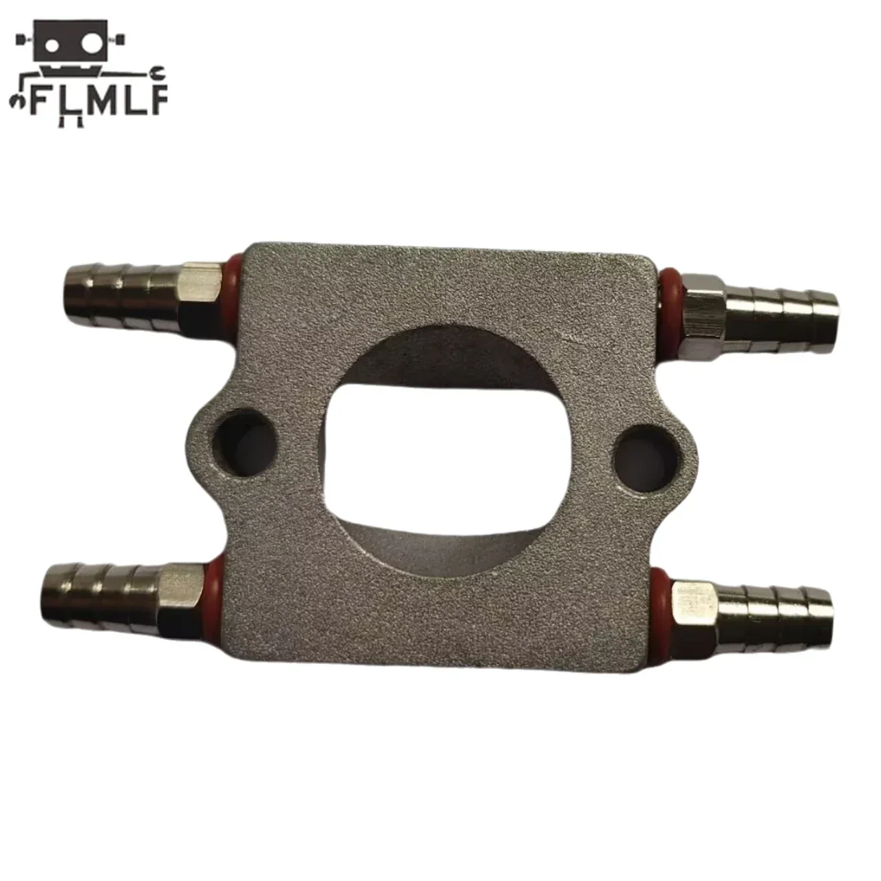 Metal Water-cooled Block 1pc Fit Connecting Cylinder To Exhaust Pipe for 26cc 29CC 30cc Zenoah CY RCMK Gas Marine Engines Parts