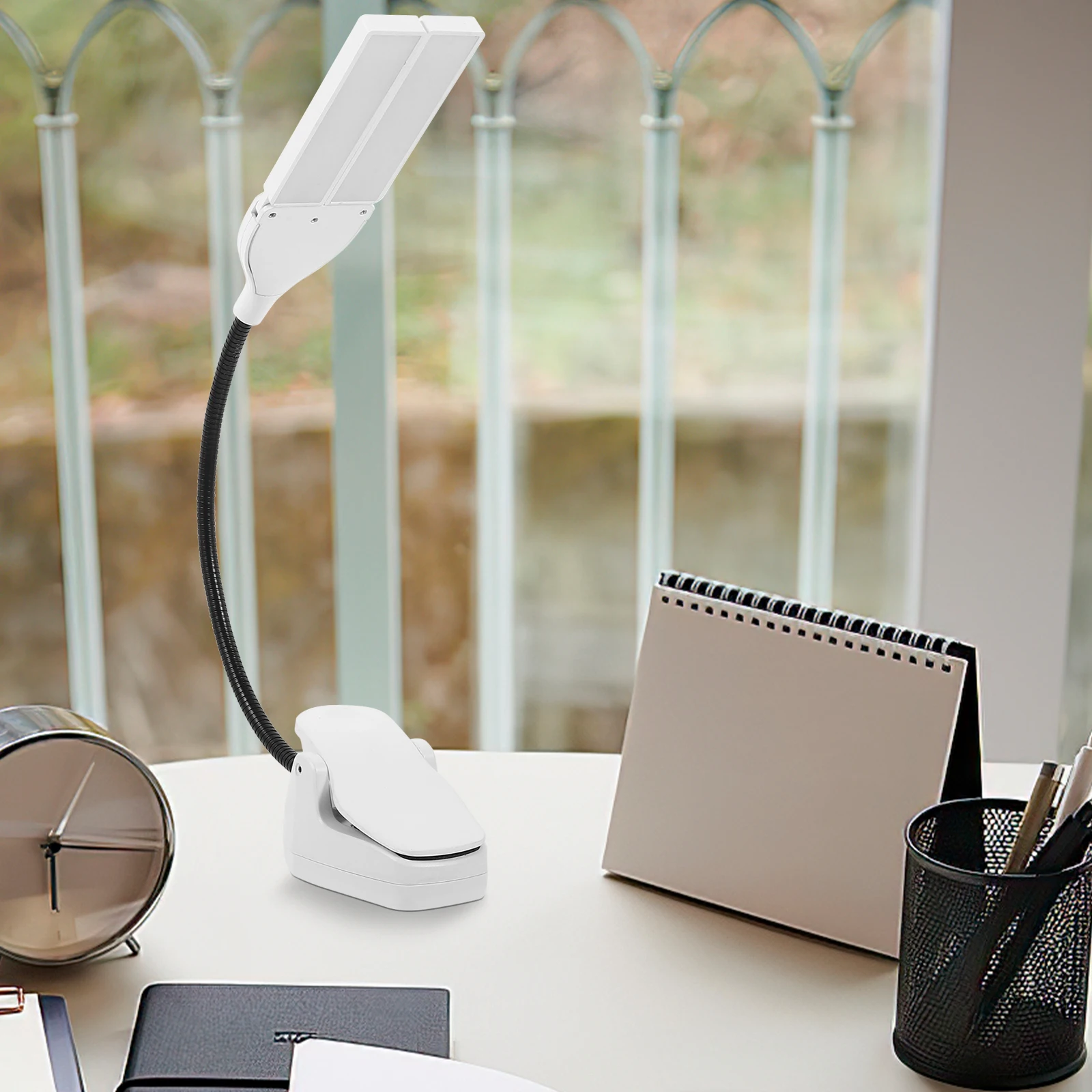 

Charging Light Piano Music Lamp Practice Led Metal Hose Usb Clip on Lamps