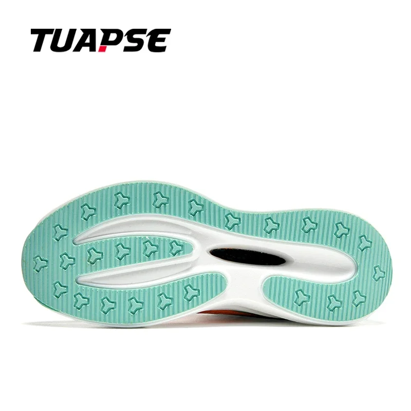 TUAPSE Men BOA Quick Lacing Running Shoes Breathable Shock-Absorption Non-slip Comfortable Sneakers Size 39-46