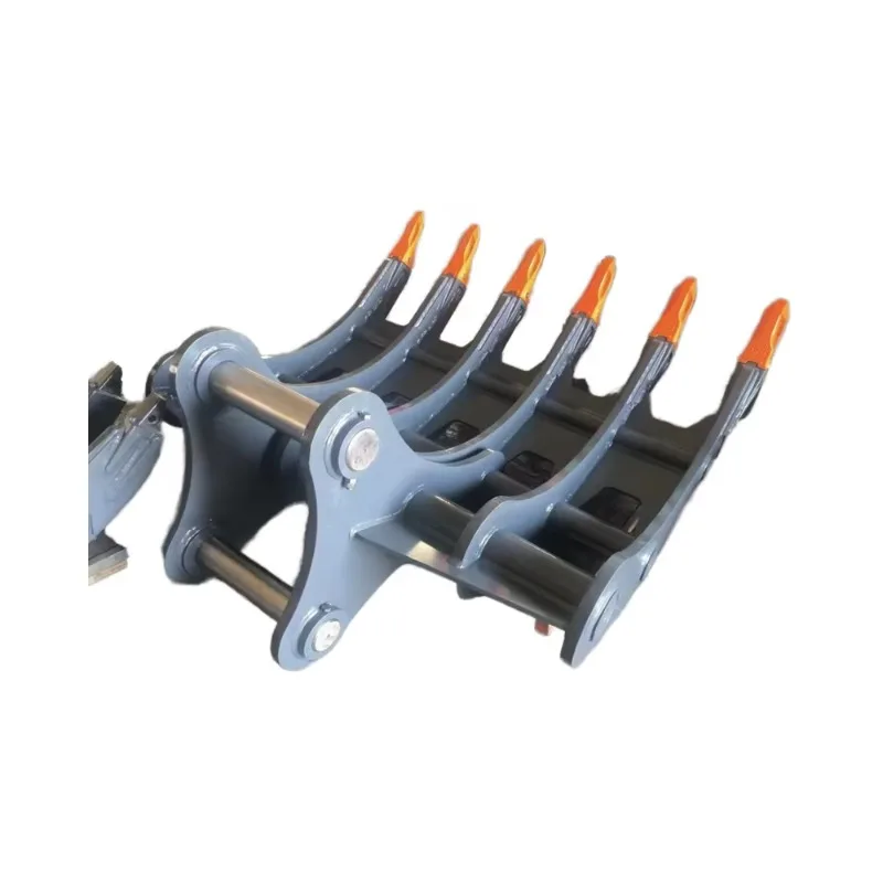 Efficient 5-6 tons garden excavator rake wholesale price discount