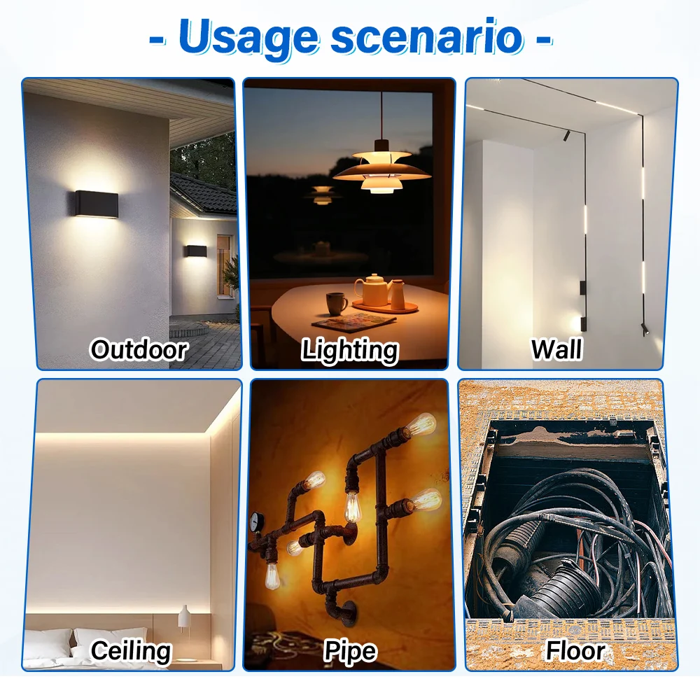 10Pcs Diameter 4mm 33/45cm Fiberglass Cable Push Puller Running Cable Wire Kit Electrical Cable Wall Installing Rods Wiring Tool