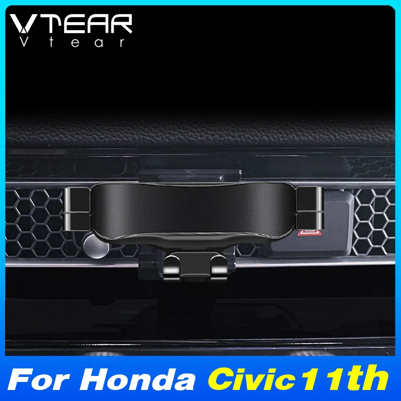 

Vtear Dashboard Car Phone Mount Black Stabilized Bracket In Car Cellphone Base Auto Interior For Honda Civic 10th 11th 2022-2023