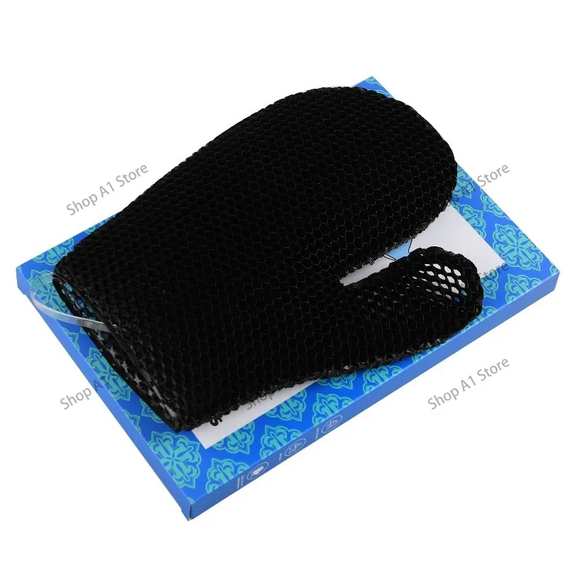 honeycomb antibacterial cleaning bath gloves, exfoliating bath, rubbing bath, pulling back towel, makeup remover finger cover