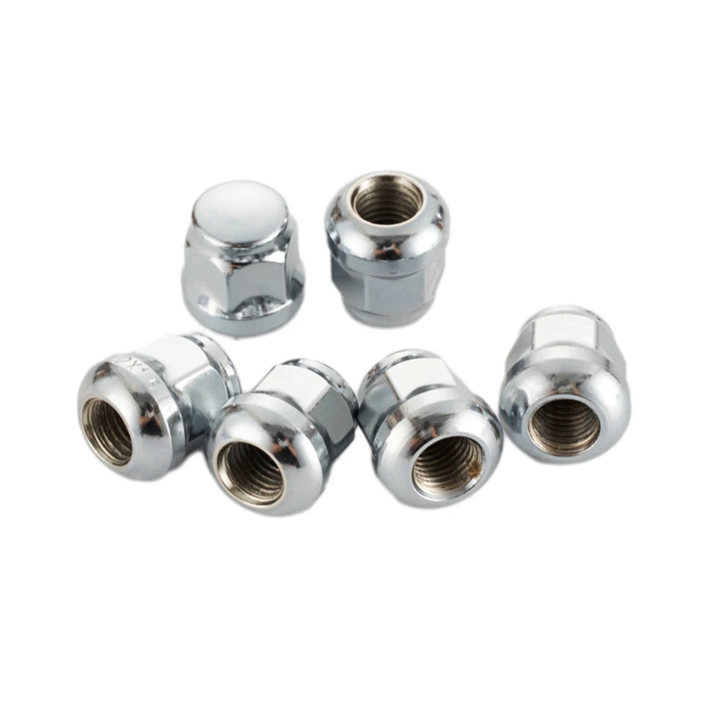 Auto Parts Lug Nut 1 Pieces Replacement Silver Steel For Honda For Accord 1982-2001 Useful New Practical Easily Install