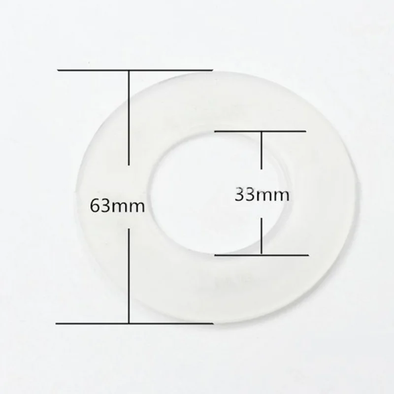 Drain Valve Water Stop Seal For Geberit Silicon Rubber Flush Valve Seal Washer Diaphragm 816.418.00.1 Toilet Tank Accessory