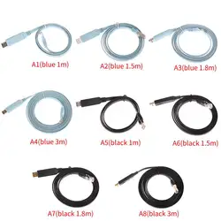 1/1.51.8/3M USB To RJ45 For Cisco USB Console Cable Debug Line For Cisco H3C HP Arba 9306 Huawei Router Rollover Console