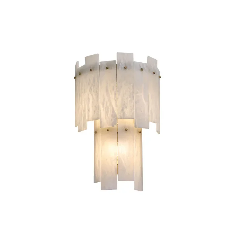 Marble wall lamp, living room, TV background light