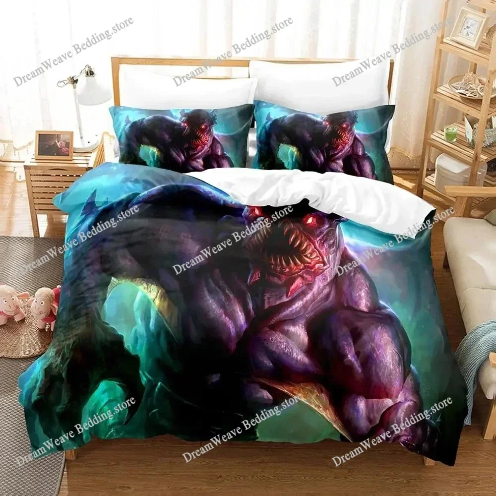 

New Dota 2 Bedding Set Single Twin Full Queen King Size Bed Set Adult Kid Bedroom Duvet cover Sets 3D Print Game Anime