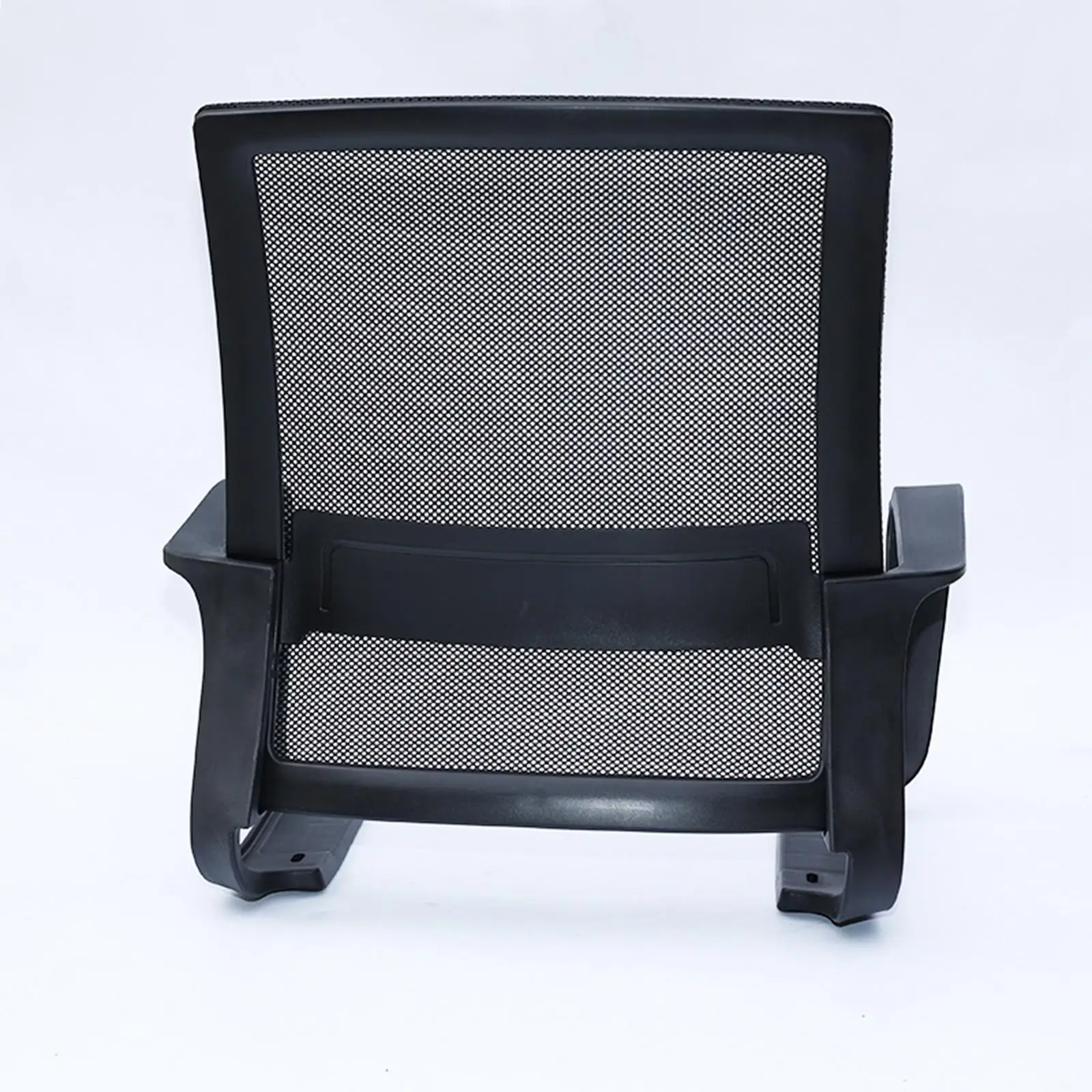 Painel de Apoio para Costas em Malha com Almofada e Apoio de Braço para Cadeiras de Escritório, Substituição Ergonômica para Assentos de Mesa