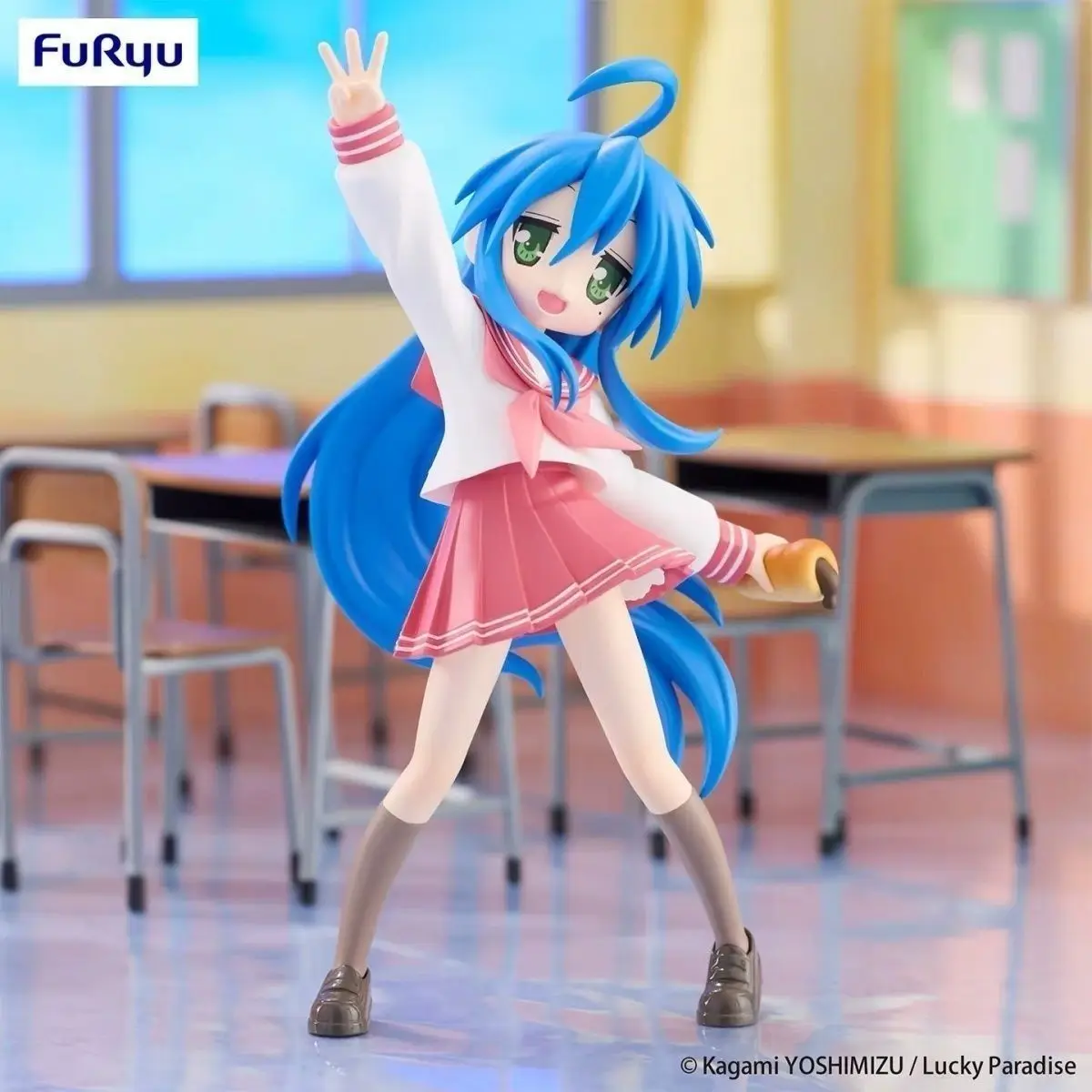 Figurine originale Trio-Try-iT Lucky Star Izumi Konata, figurine à l'échelle, prix, idéale pour collection et décoration