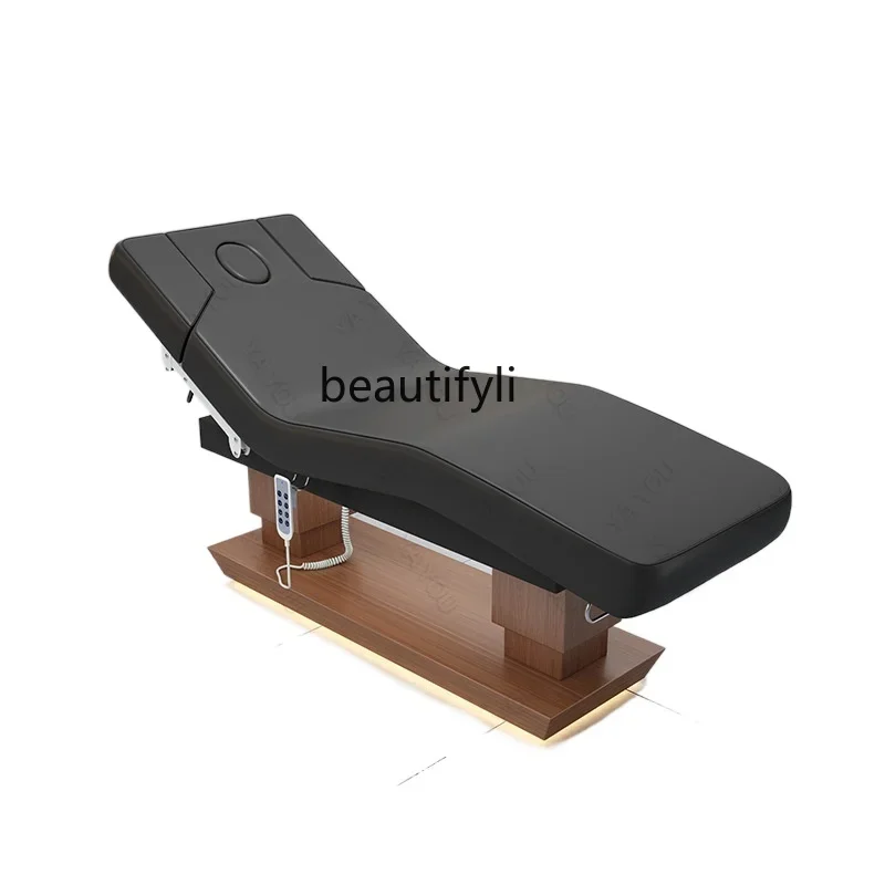

D96 New electric beauty bed with lamp beauty salon light medical massage facial body maintenance bed
