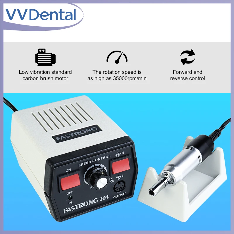 

VVDental стоматологический полировальный станок, микромотор, двигатель 204, 108, ручка, 35000 об/мин, гравировальный станок, стоматологическое полировальное шлифовальное оборудование