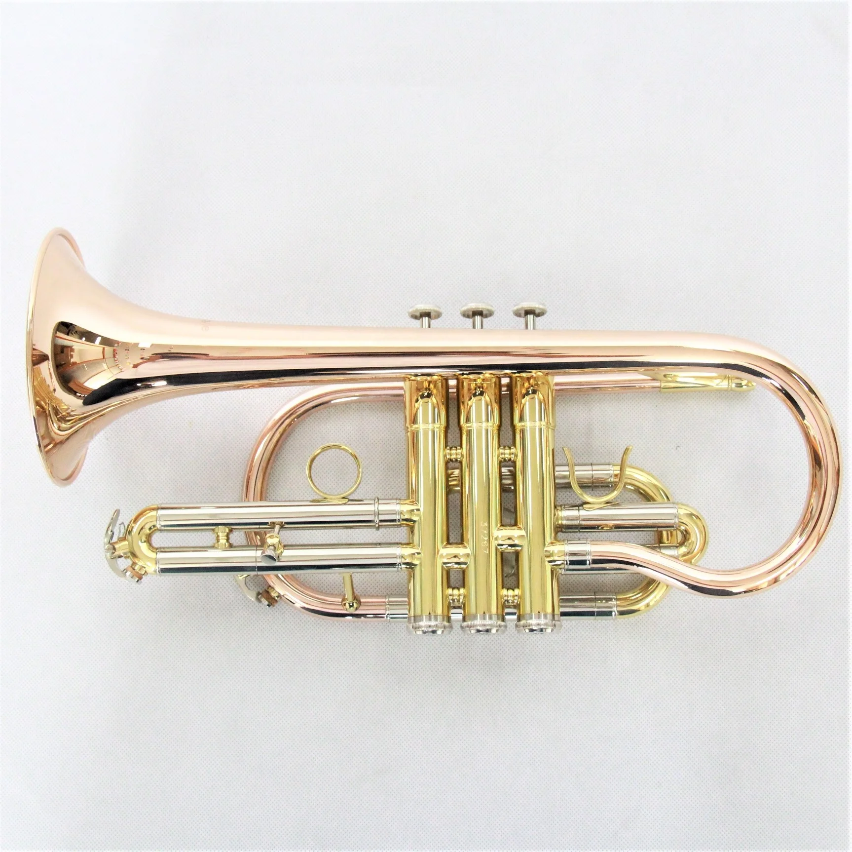 High Quality Cornet Brass Instrument For Sale Cornet Instrument Gold Lacquer Chinese Cornet