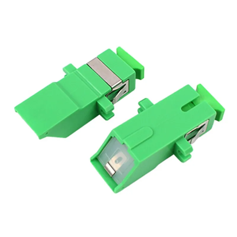 Summitek Fiber Optical Adapter SC APC SX Inner Shutter Avoid Laser Adapter Without Flange For Fiber Optic Coupler