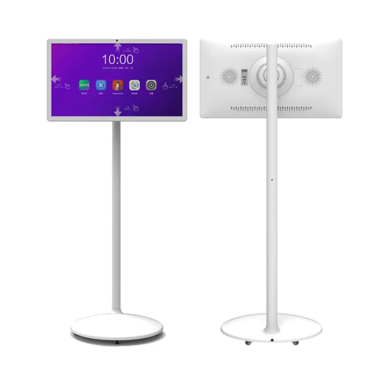 With Battery Free Movable Portable Smart TV 10 Points Capacitive Touch Screen Intelligent Display TV Board For Family Video Call