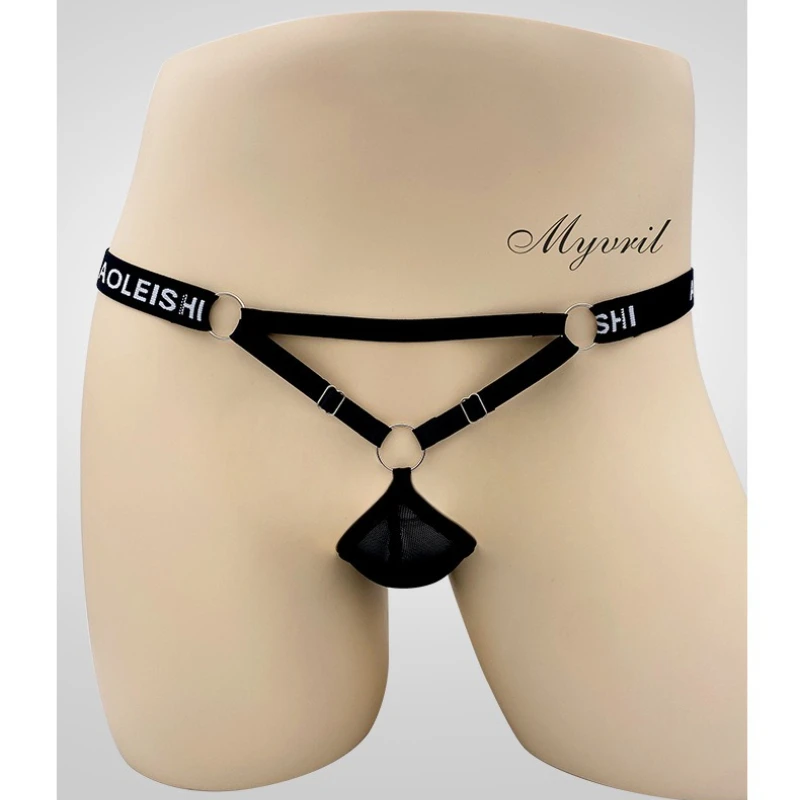 

Нижнее белье Sissy, мужские сексуальные порно с открытой промежностью, регулируемая сумка, стринги, бандаж с открытой нижней частью, стринги, мини-трусики, эротические Femtish Gay