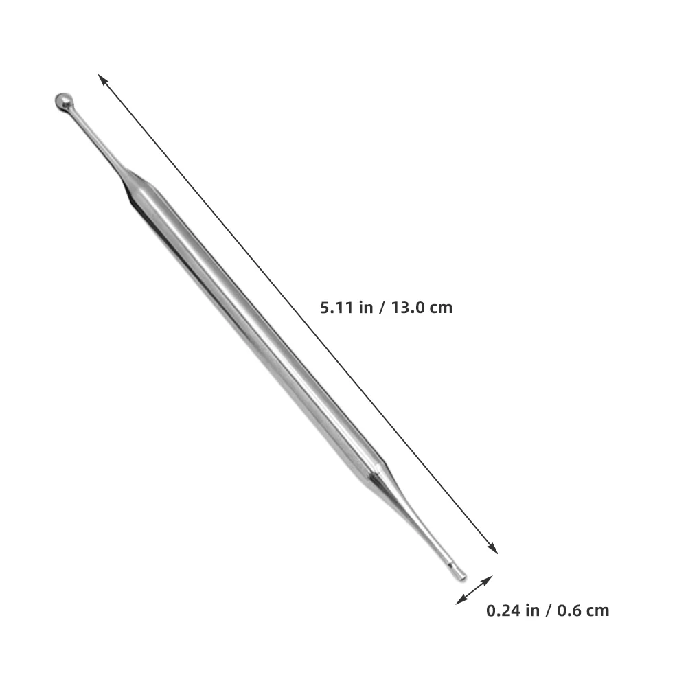 Acupunctuurpen Voeten Massager Acupunt Metalen staaf Stok Roestvrij staal Acupressuur Voetstokken Gereedschap Gereedschap