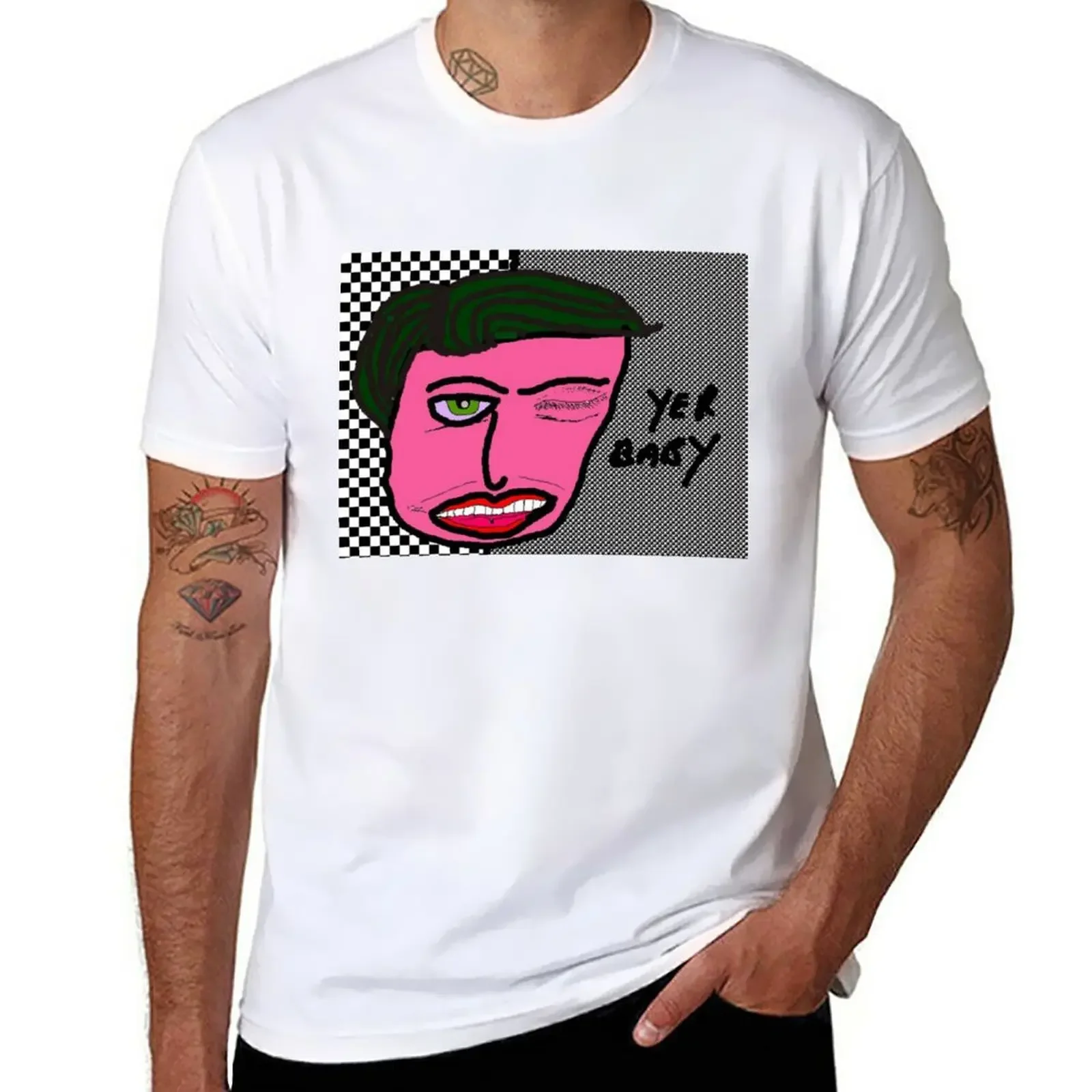 Ringo Starr Art: Yer Baby T-Shirt plain plus size tops mens vintage t shirts