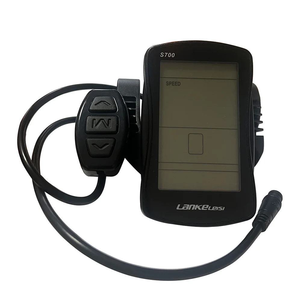 

S700 Waterproof Connector LCD Display Screen Electric Bicycle Accessories Electric Bicycle Instrument Controller Bicycle Screen