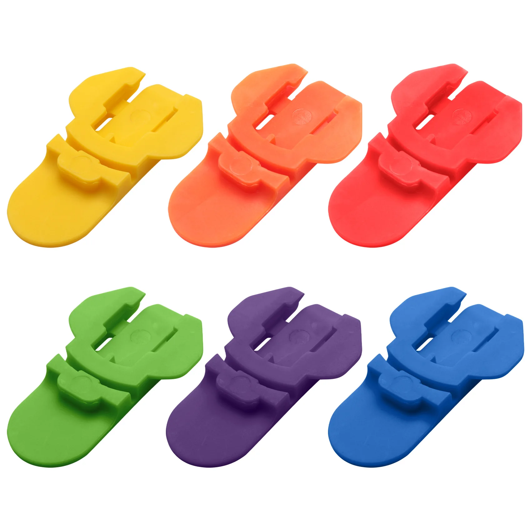 Beverage Barricade Protector Can Opener Beverage Protector Color Coded Drink Shield and Protector 6Pcs