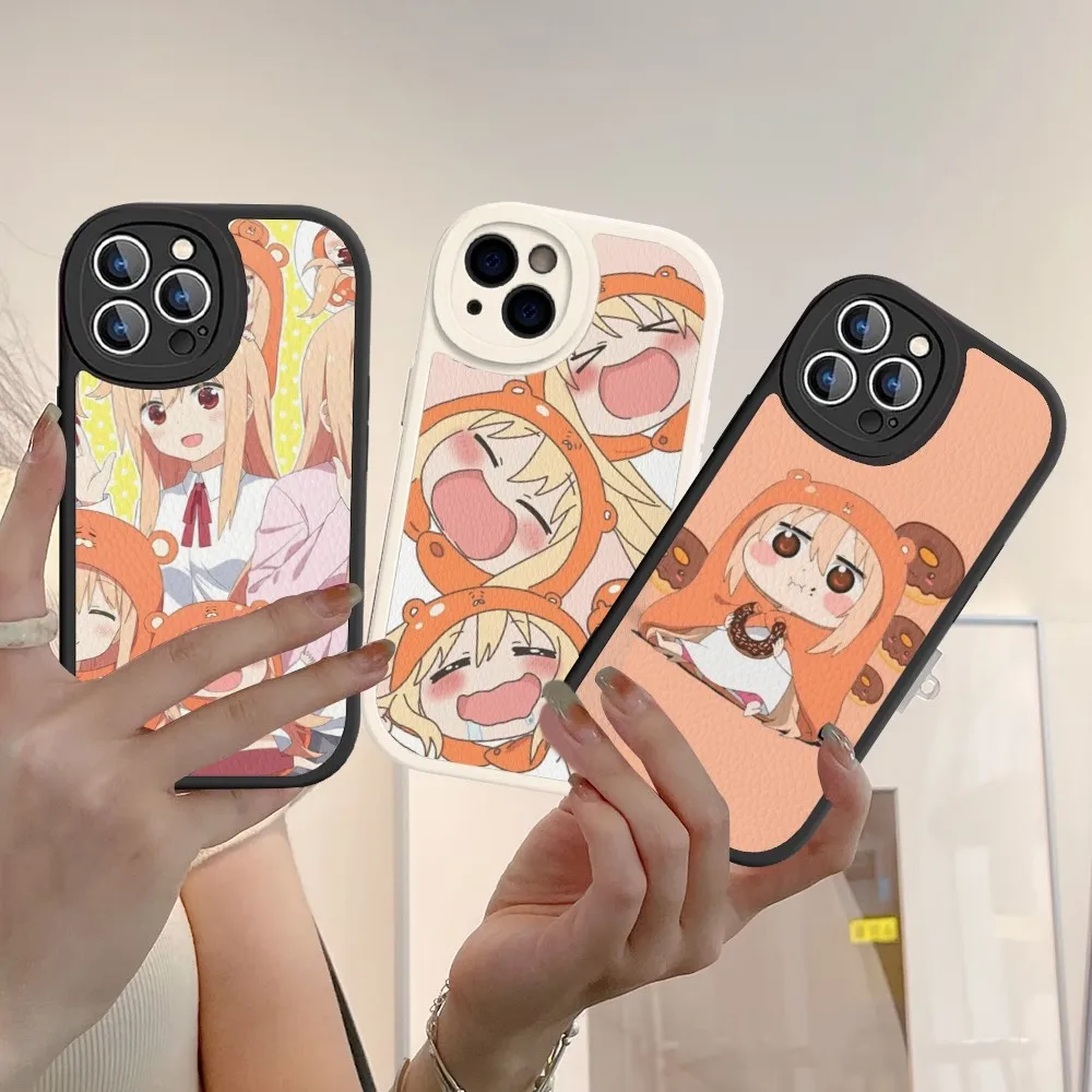 

Anime Himouto Umaru-chan Phone Case Hard Leather For iPhone 14 13 12 Mini 11 14 Pro Max Xs X Xr 7 8 Plus Fundas