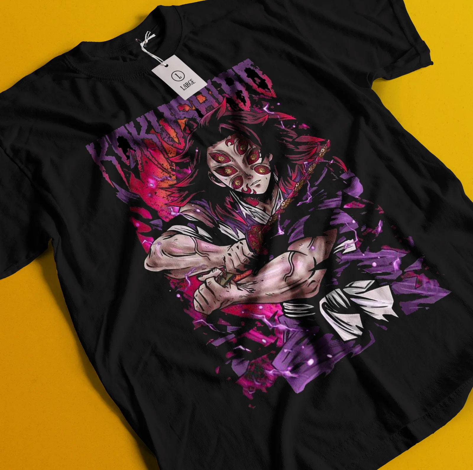 

Demon Slayer Shirt Kokushibo Upper Moon 1 Tshirt Zenitsu T-Shirt Muzan Tanjiro