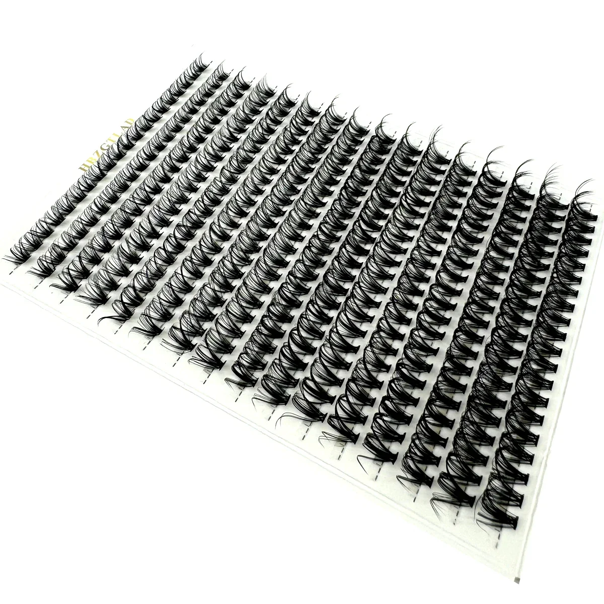 320 fãs dd curl lash extensão de cílios grossos 9-16mm 3d clusters de cílios fofos 30d/66d/80d cílios individuais finos diy