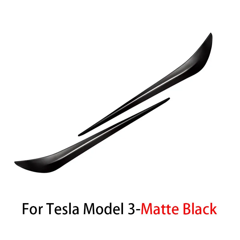 

Front Bumper Corner Protect Trim For Tesla Model 3 2017-2023 Anti-Collision Stainless steel Strip Decoration Sticker