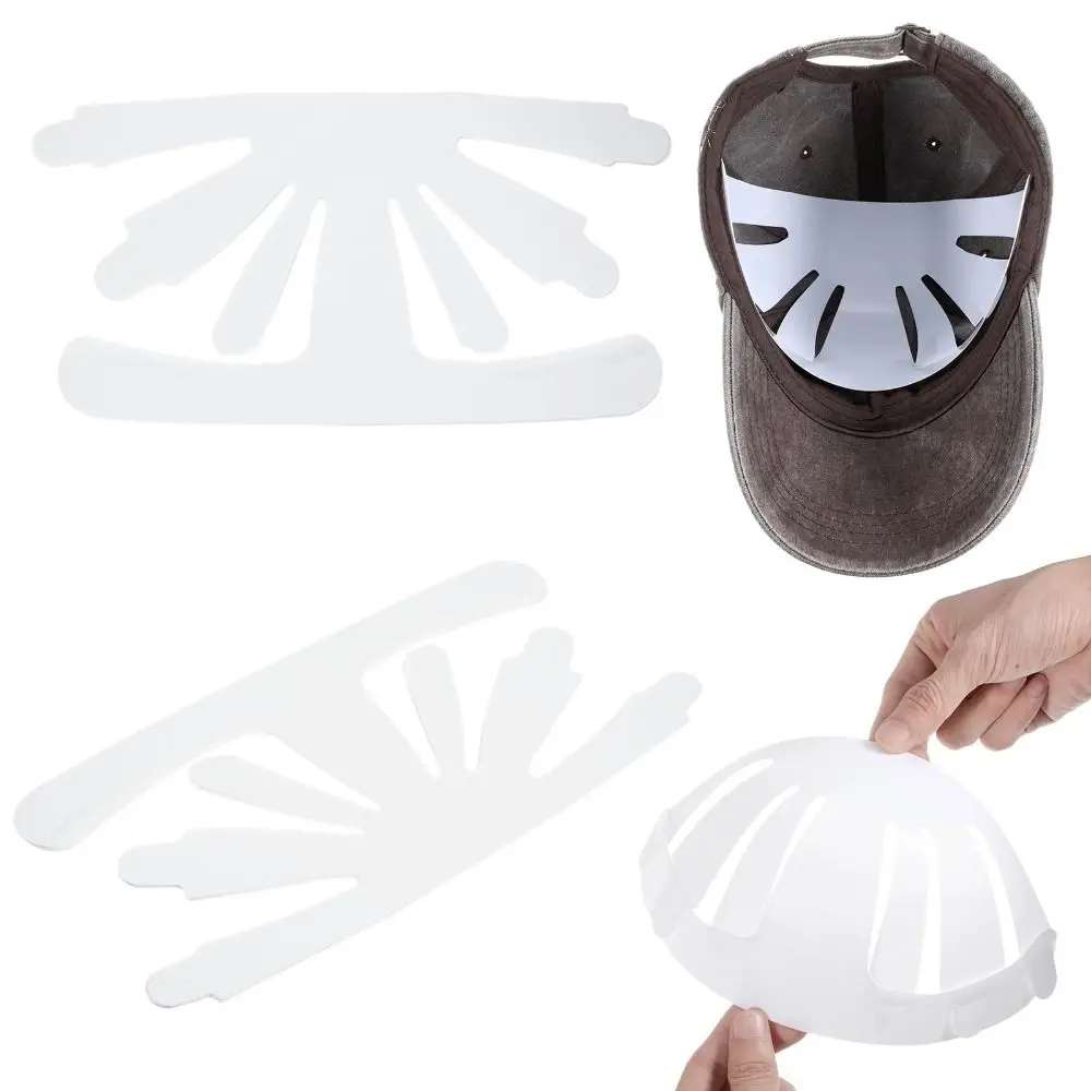 10Pcs Protector Holder Hat Insert Caps Liners Universal White Hat Inner Support Anti Deformation Baseball Hat Shaper