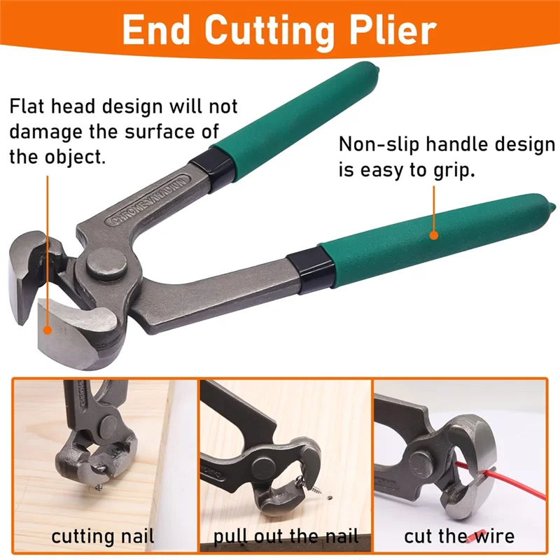 

SOFT-4Pcs Upholstery And Construction Staple Remover Tools Set For Furniture Floor Craft Project Photo Frame