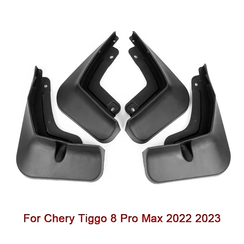 For Chery Tiggo 8 Pro Max 2022 2023 ABS Car Mud Flaps Splash Guard Mudguard Mudflap Fender External Cover Automobile Accessories