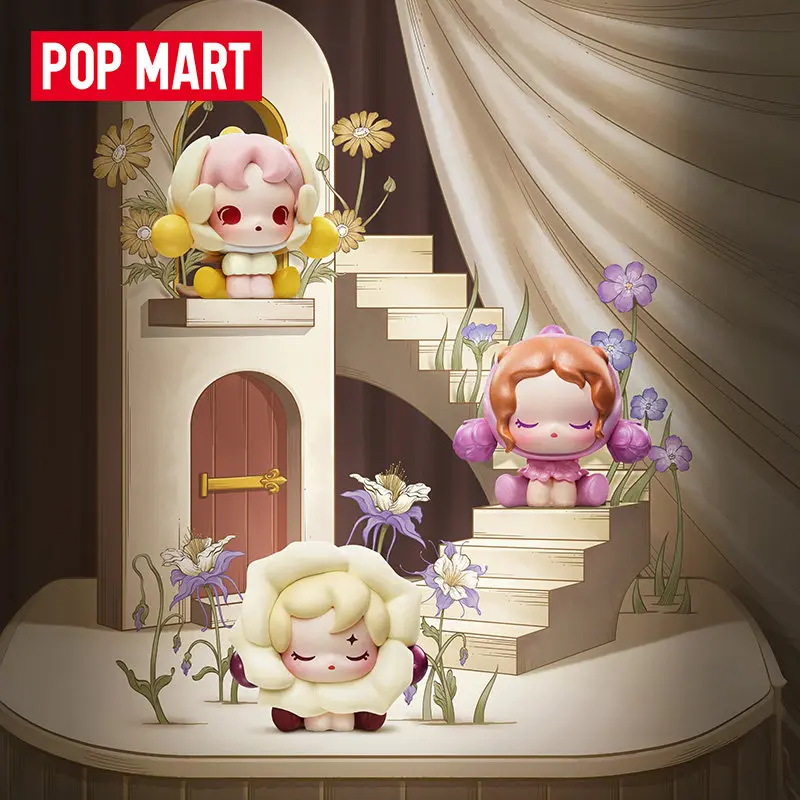 POP MART POP BEAN SKULLPANDA Petals In Four Acts Series Genuine Mystery Box Blind Box Guess Bag Toys Doll Cute Desktop Ornaments