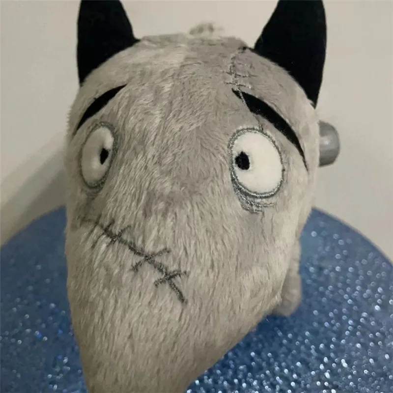 25cm cartoon Franken Burton dog lush stuff figure doll kids collection weenie model toy