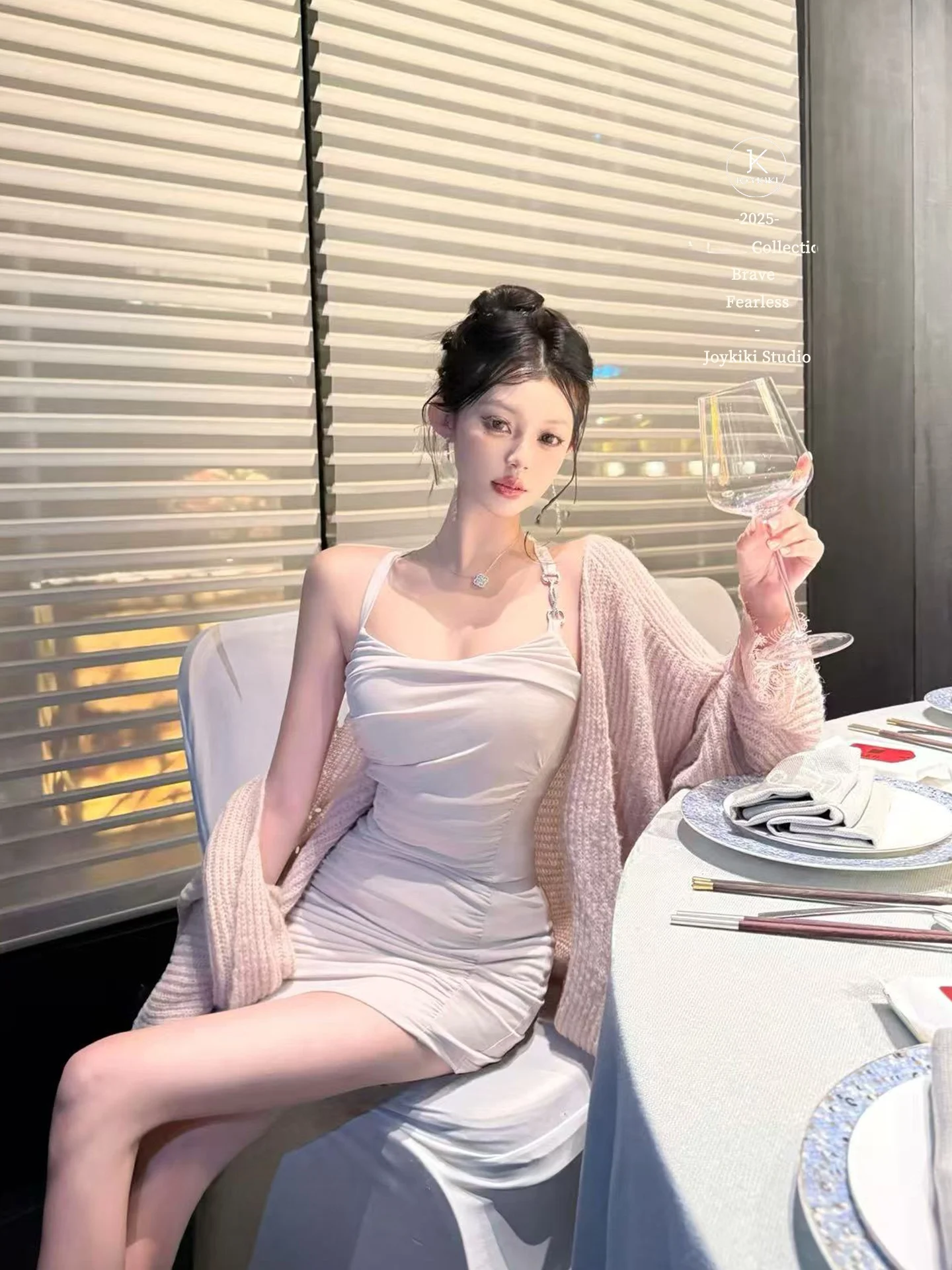 

Юбка Joykiki Goose Design Autumn Elegance Lo Bule Dr Ne с высокой талией, многоярусная, из полиэстера, для женщин