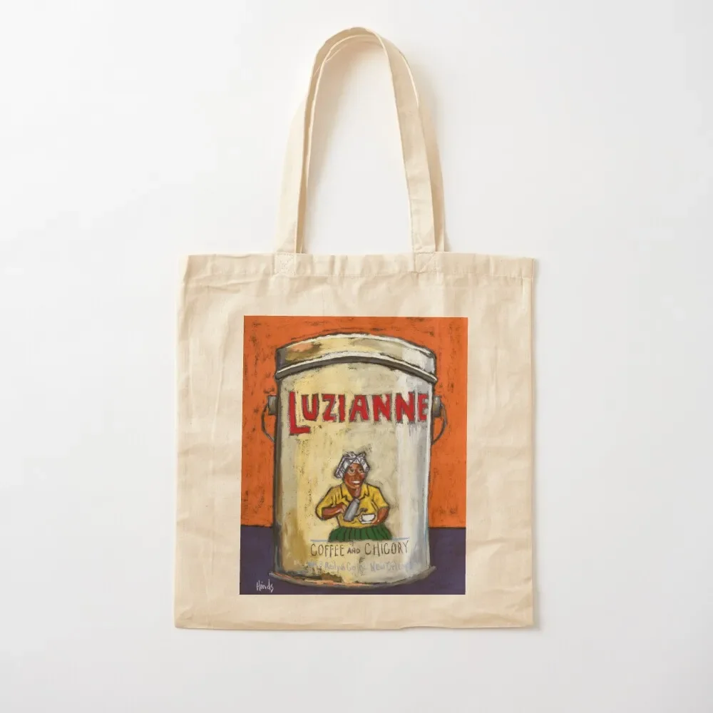 

Vintage Luzianne Coffee and Chicory Tin Tote Bag Handbags hand bags Tote Bag