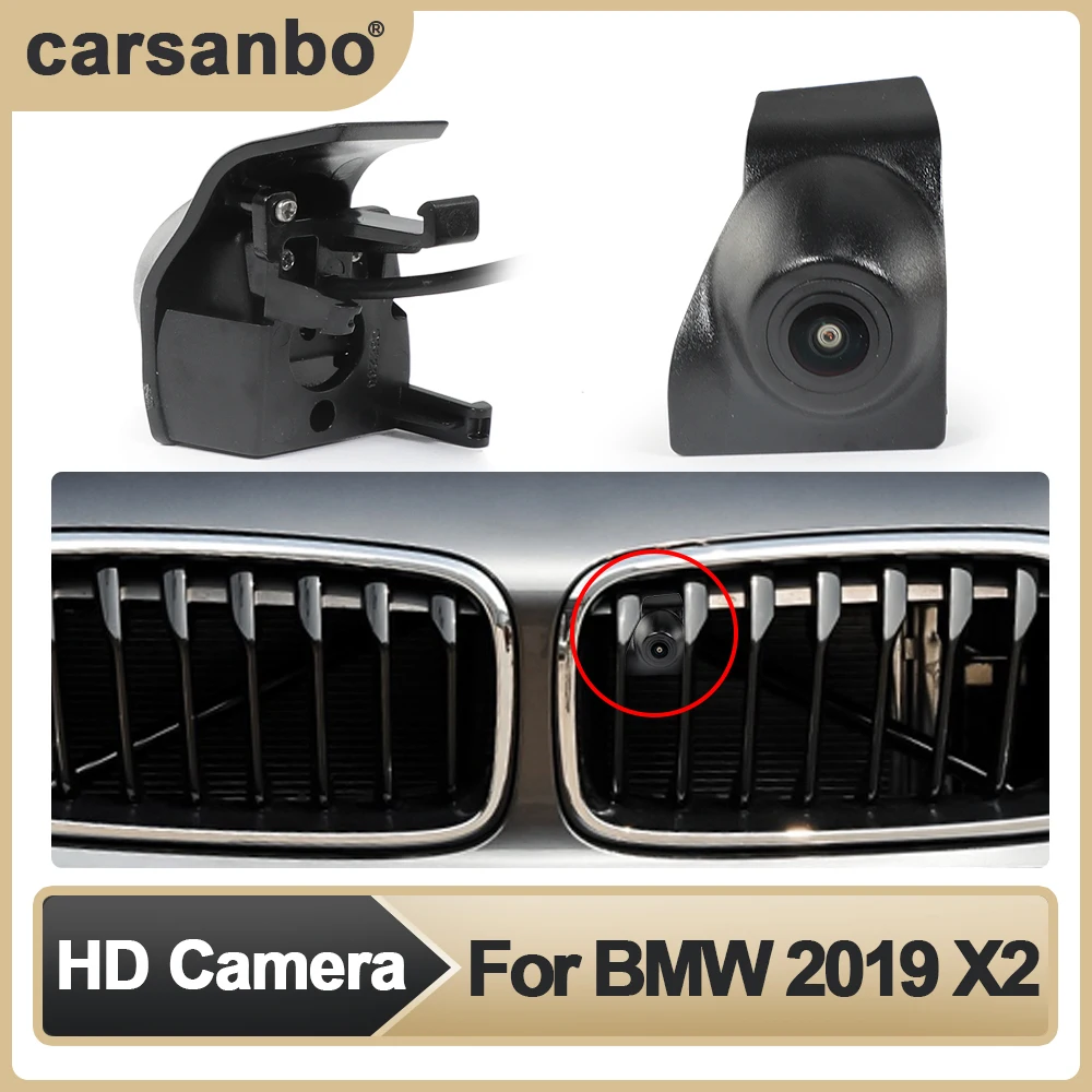 

Carsanbo Car Front View OEM Camera HD Wide Angle 150° Fisheye Night Vision Camera for BMW 2019 X2 Parking Monitoring System